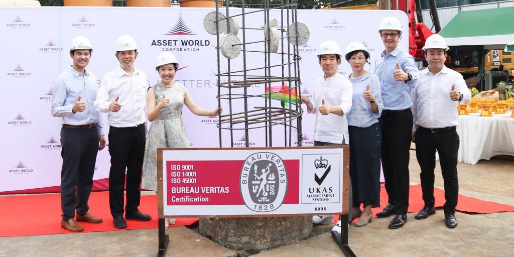 Asset World Corporation (AWC) moves ahead in strengthening hotel portfolio with first piling ceremony of Innside Bangkok Sukhumvit