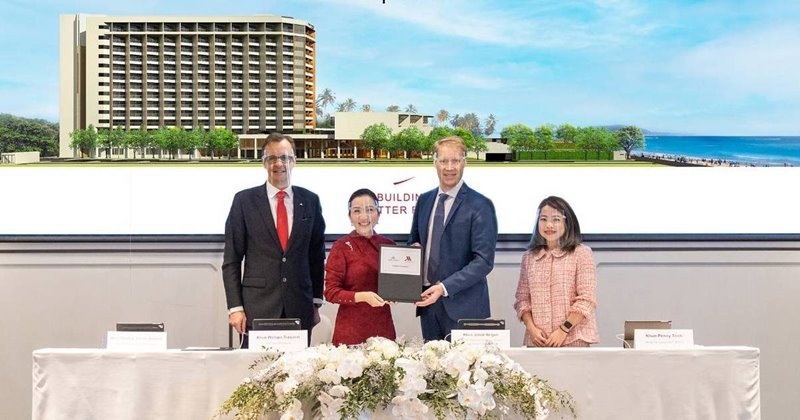 AWC and Marriott International ink agreement to manage Pattaya Marriott Resort & Spa at Jomtien Beach in response to family & business travel demands, support the EEC project and elevate Thailand’s tourism industry