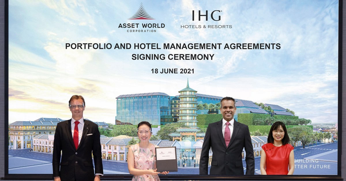 Asset World Corporation to shape the New Dynamic Thai Tourism Industry through 5 Property Agreement with IHG Hotels & Resorts