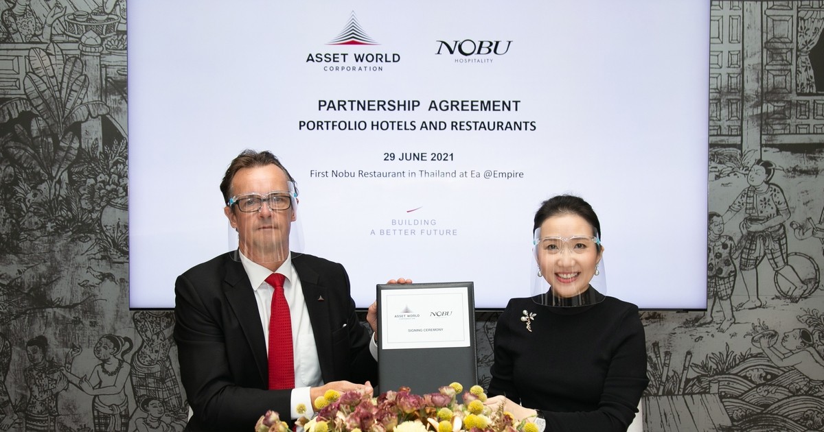 Asset World Corporation Joins Hands with Nobu Hospitality  to launch rooftop venue at Empire Tower
