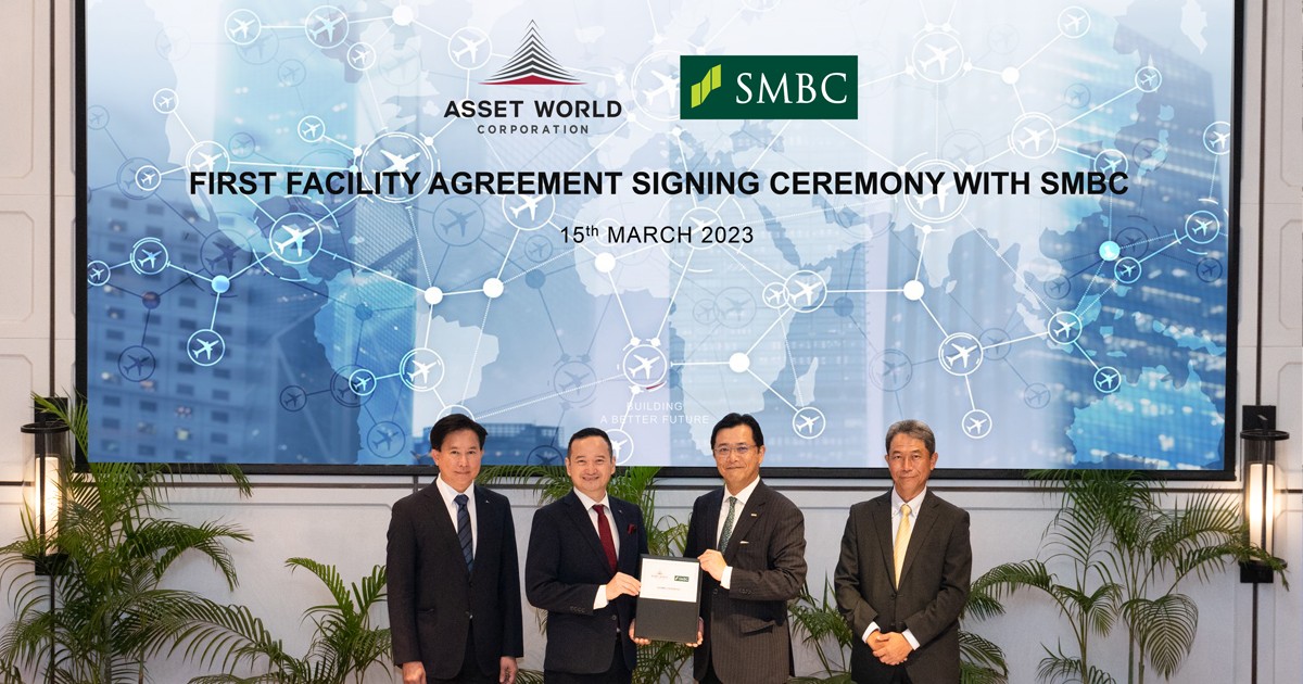 AWC and SMBC signed a multi-currency short-term facility agreement, uplifting new standards in integrated management for International Business Center (IBC) to create sustainable growth