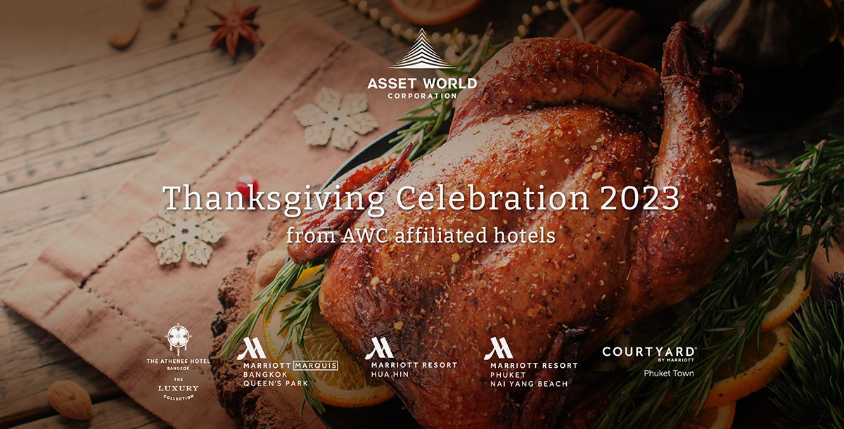 Thanksgiving Celebration 2023 from AWC affiliated hotels