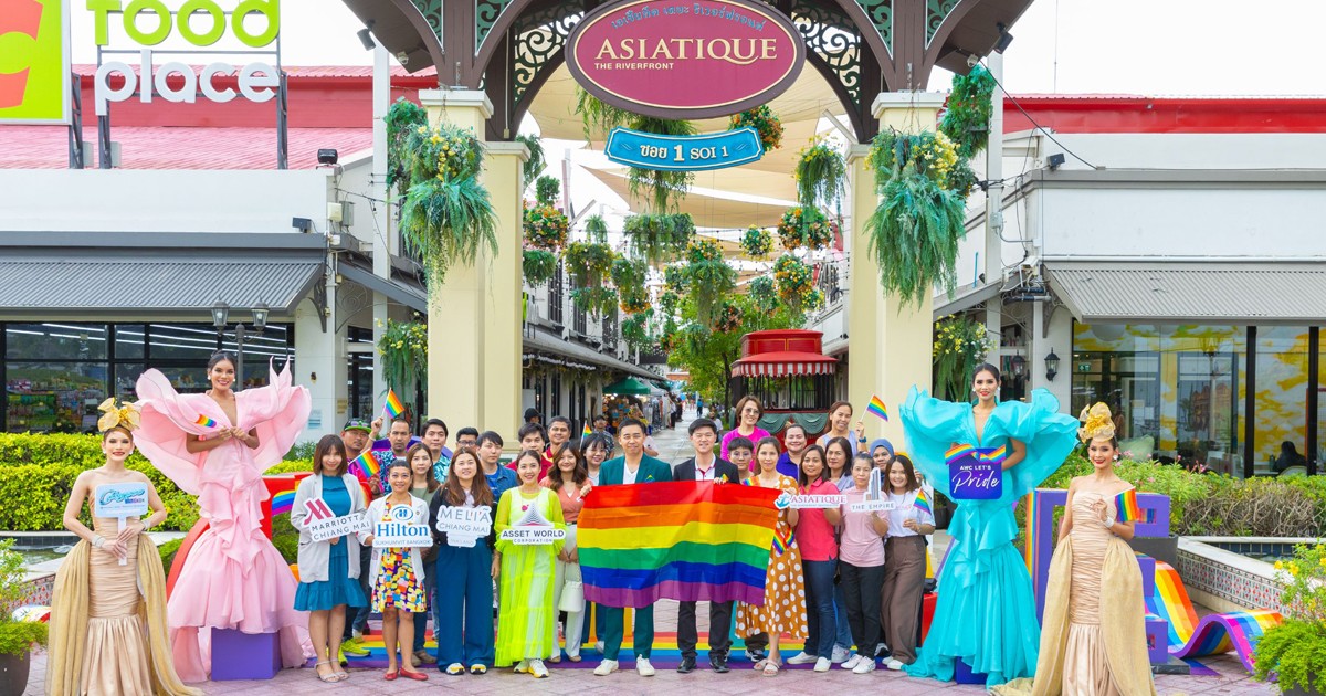 AWC joins TAT and BMA to celebrate Pride Month, launching the 'AWC Let’s Pride' campaign to support equality and diversity, welcome tourists from around the world, and propel Thailand as a global destination for Pride celebrations and sustainable tourism