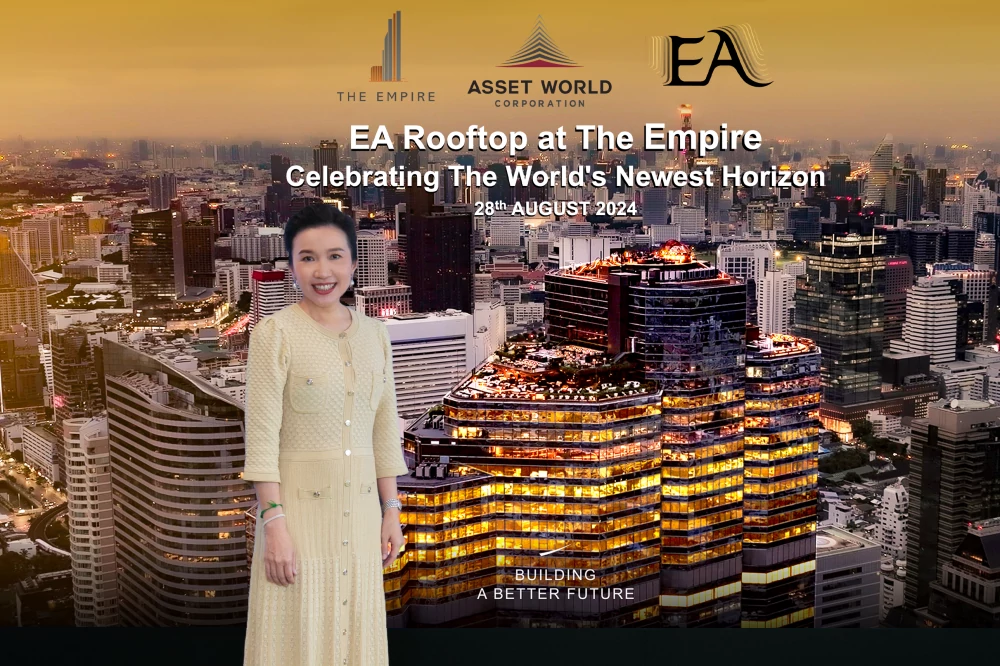 AWC Unveils Global Lifestyle Phenomenon at “EA”,  Bangkok's Tallest and Largest Lifestyle Rooftop Destination at The Empire