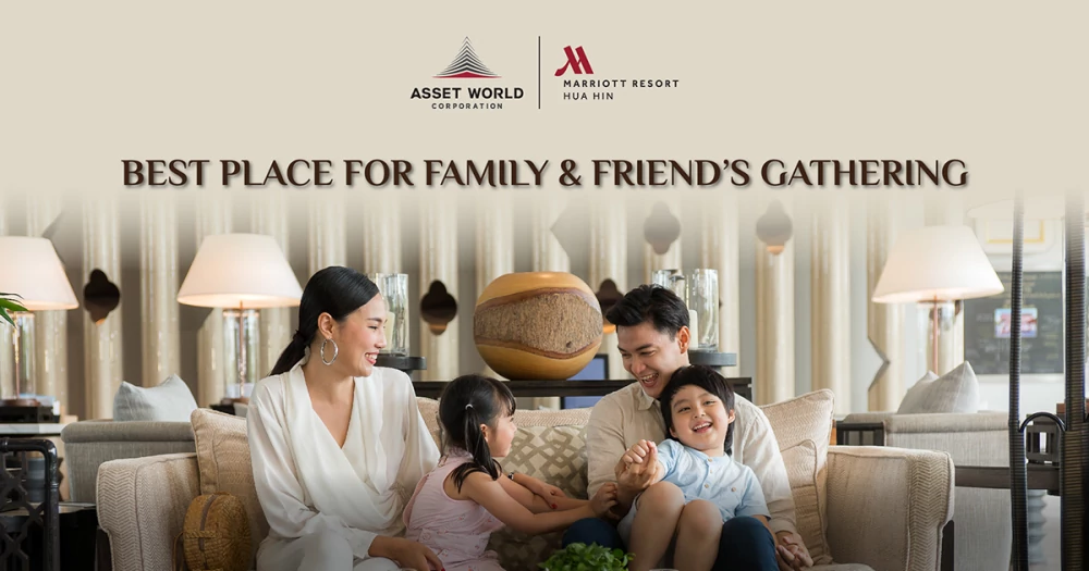 Hua Hin Marriott Resort and Spa Best place for family & friend’s gathering