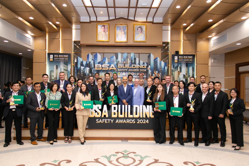 AWC Sets New Record with 47 Wins at BSA Building Safety Awards 2024, Achieving Diamond and FM Diamond Awards for the First Time, Supporting Building Management Excellence in Thailand