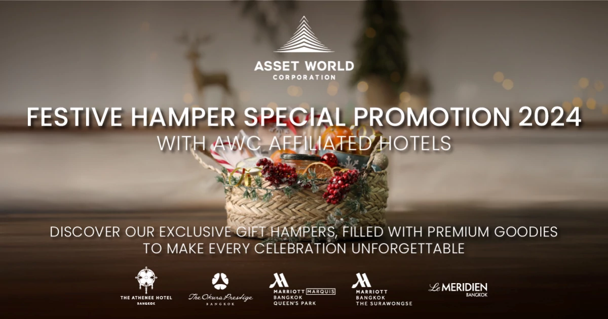 AWC Affiliated Hotels’ Hamper promotion 2024