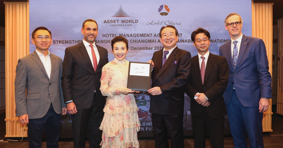 AWC and Hotel Okura Announce Two Unique Projects in Chiang Mai and Bangkok, Bridging Japanese Elegance and Thai Heritage, Strengthening Thailand’s position as a global sustainable tourism destination