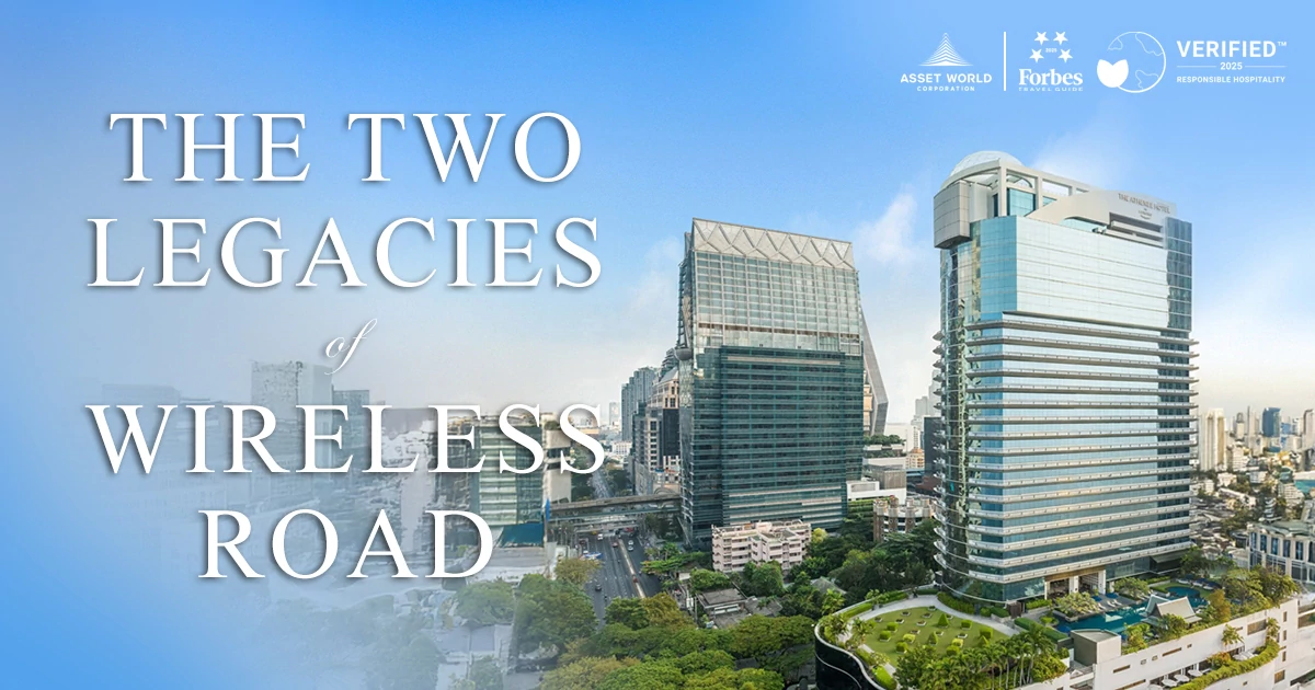 Congratulations for both of our affiliated hotels; The Okura Prestige Bangkok and The Athenee Hotel, a Luxury Collection Hotel, Bangkok for achieving the Forbes 2025